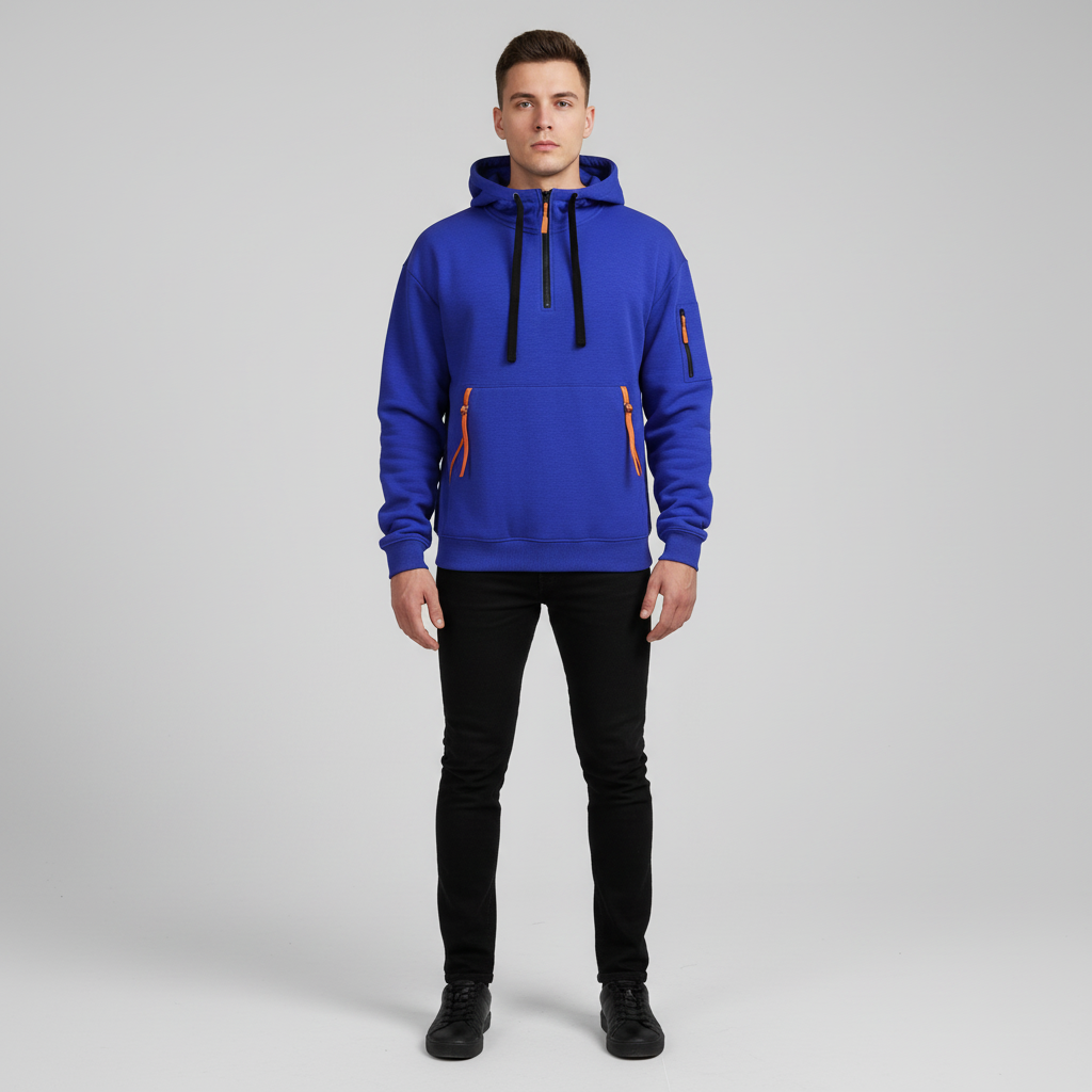 Hugo | Modern Hoodie with Zipper Pockets for Comfort and Style 7
