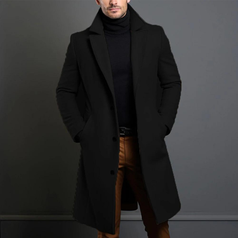 James | Elegant Winter Coat with Premium Fabric and Sleek Design 0