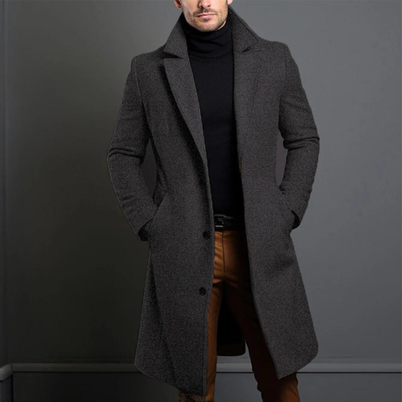 | Elegant Spring Coat with Premium Tailored Finish