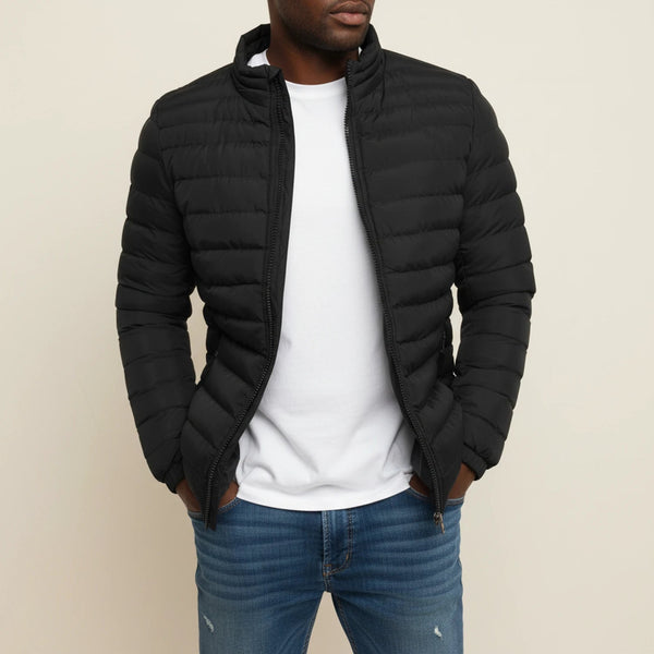 Liam | Lightweight Black Puffer Jacket for Versatile Style and Comfort 0