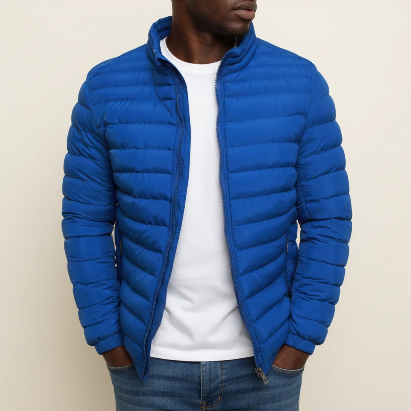 Liam | Lightweight Black Puffer Jacket for Versatile Style and Comfort 2