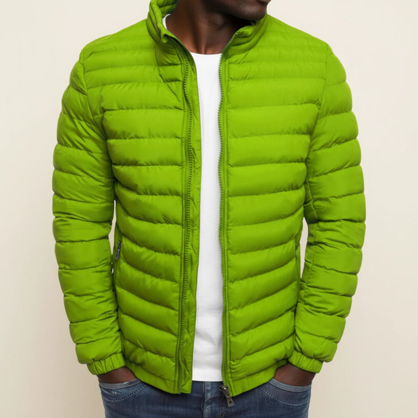 Liam | Lightweight Black Puffer Jacket for Versatile Style and Comfort 3