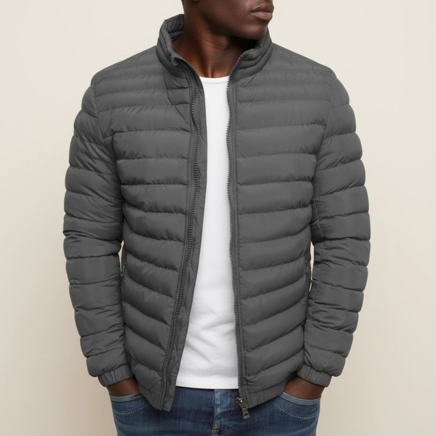 Liam | Lightweight Black Puffer Jacket for Versatile Style and Comfort 5
