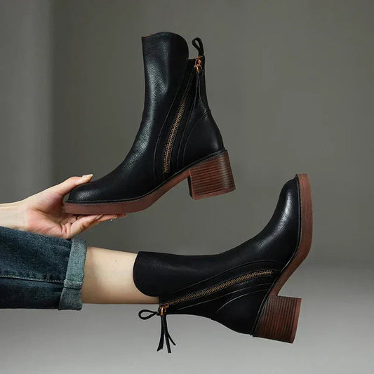 Matilda | Stylish Black Ankle Boots for Timeless Elegance and Comfort 0