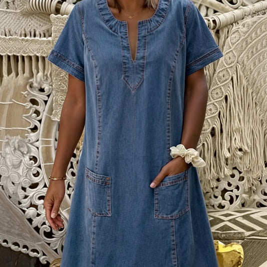 Megan | Effortless Summer Dress with Pockets for Casual Comfort 0