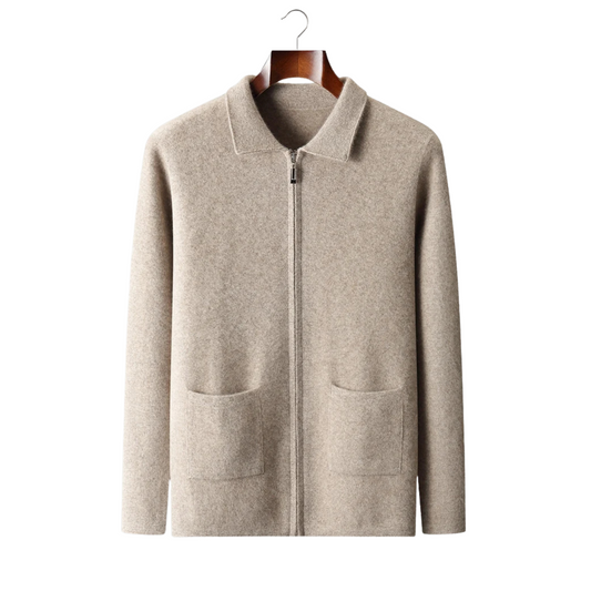 George | Men’s Elegant Zip Cardigan