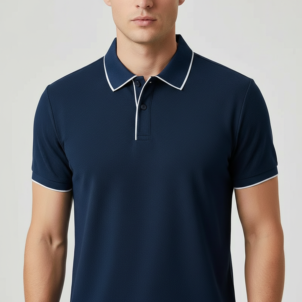 Andrew | Men’s Lightweight Knit Polo Shirt