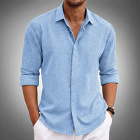 Roberta | Elegant Linen Blend Shirt for Versatile Styling and Comfort 0