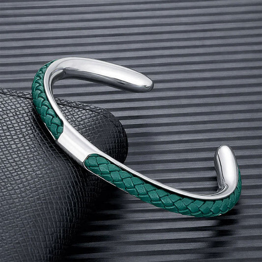 Handmade Woven Cord Bracelet Minimalist Charm