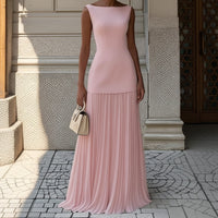Rowina | Elegant Summer Cocktail Dress with Pleated Skirt for Timeless Sophistication 2