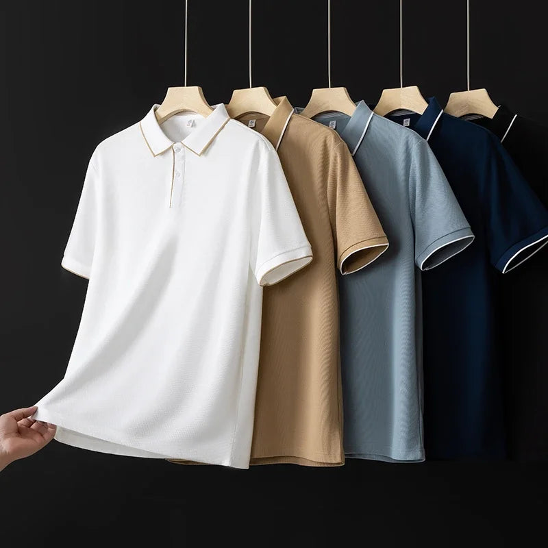 Andrew | Men’s Lightweight Knit Polo Shirt