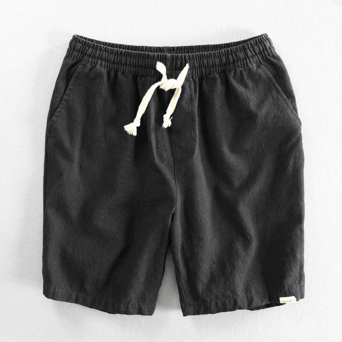 Chase | Cotton Linen Drawstring Shorts