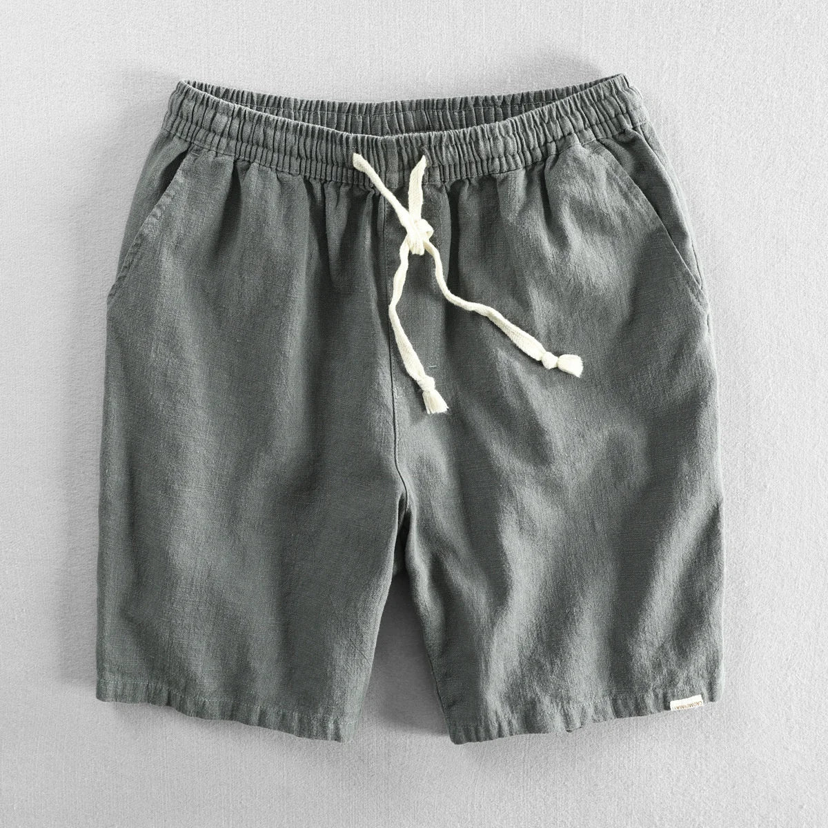 Chase | Cotton Linen Drawstring Shorts