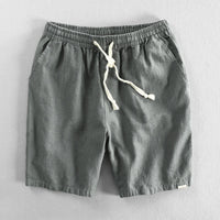 Chase | Cotton Linen Drawstring Shorts