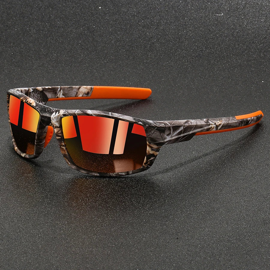 Manuel | Unisex Polarized Camo Sunglasses