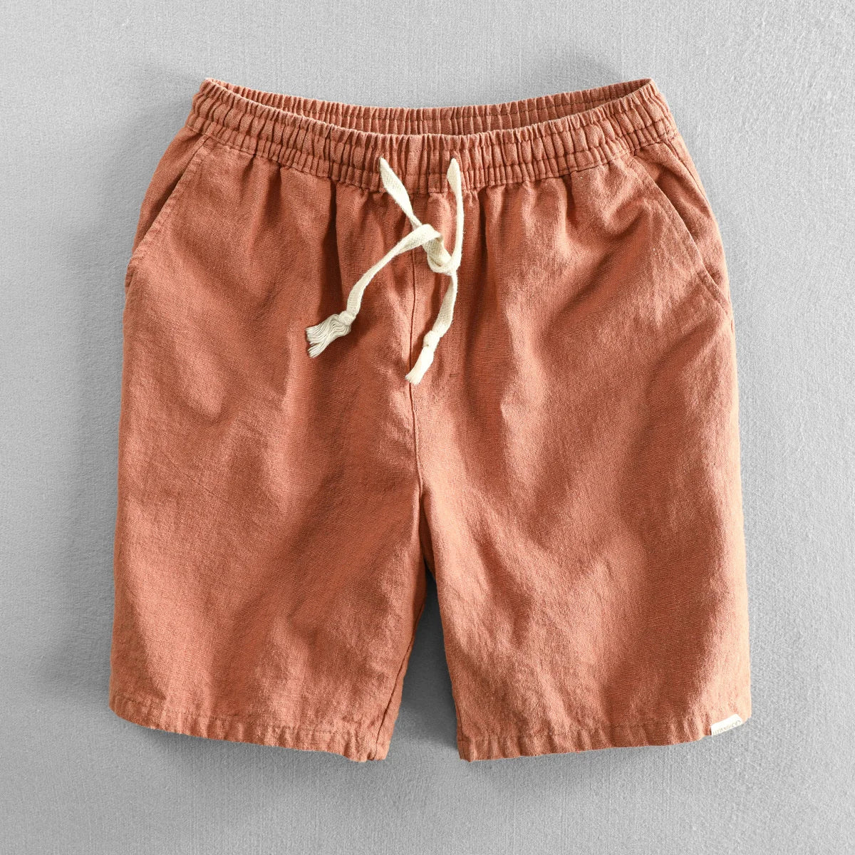 Chase | Cotton Linen Drawstring Shorts
