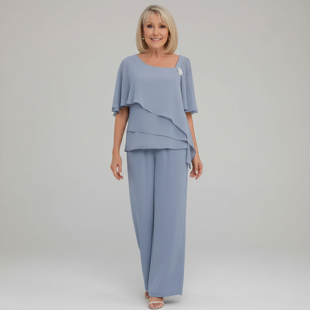 Sarah | Elegant Two Piece Set for Effortless Summer Style 0