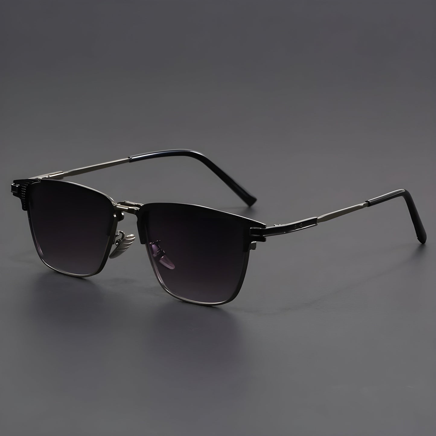 Christopher | Half-Frame Polarized Sunglasses