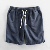 Chase | Cotton Linen Drawstring Shorts
