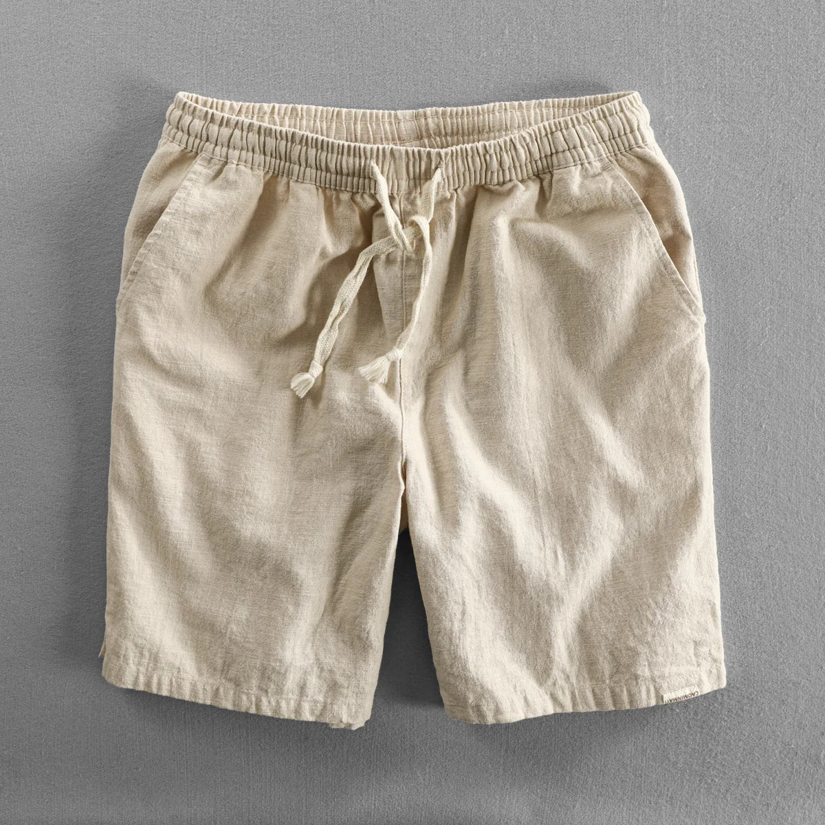 Chase | Cotton Linen Drawstring Shorts