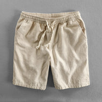 Chase | Cotton Linen Drawstring Shorts