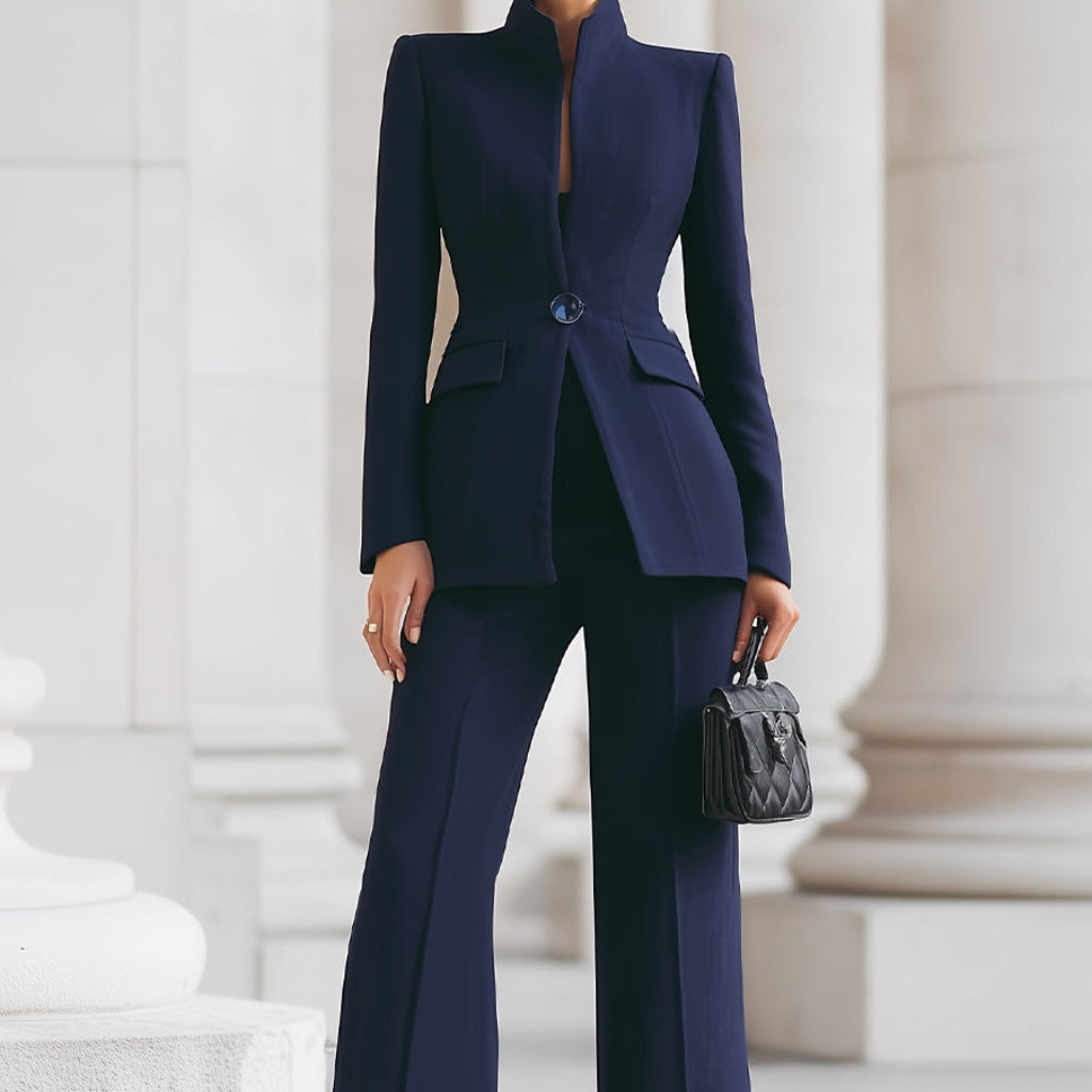 Sharie Suit Set - Tailored Blazer & Trouser Set for Effortless Elegance 0