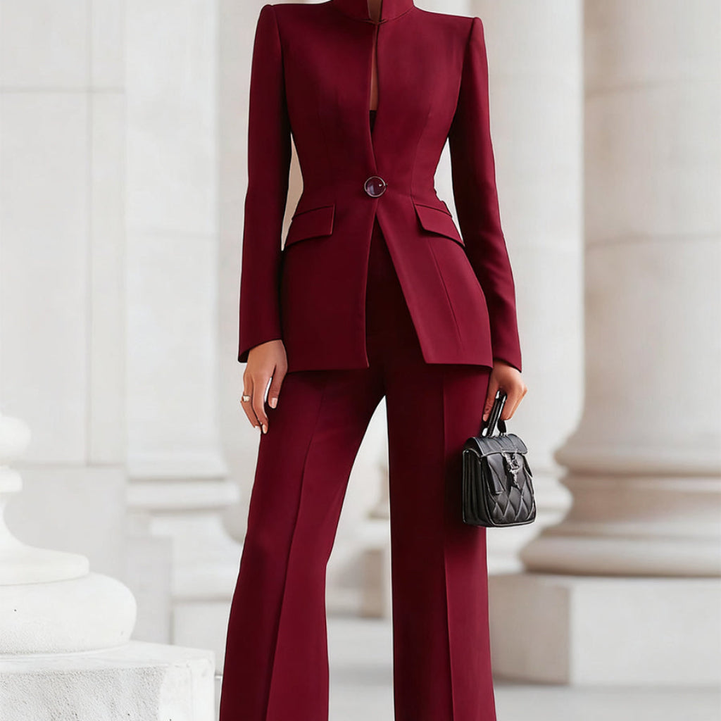 Sharie Suit Set - Tailored Blazer & Trouser Set for Effortless Elegance 3