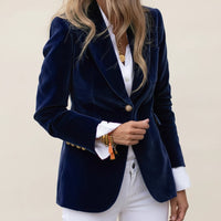 Sophia | Classic Notched Lapel Blazer in High-Quality Fabric for Effortless Elegance 4
