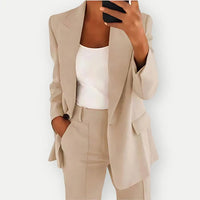 | Structured Suit Set with Timeless Office Appeal