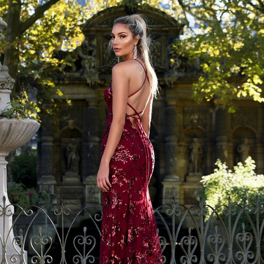 Sophia | Elegant Sequin Maxi Dress for Glamorous Formal Events and Special Occasions 3
