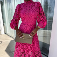 Stella | Elegant Long Sleeve Evening Dress for Summer Events and Formal Gatherings 4