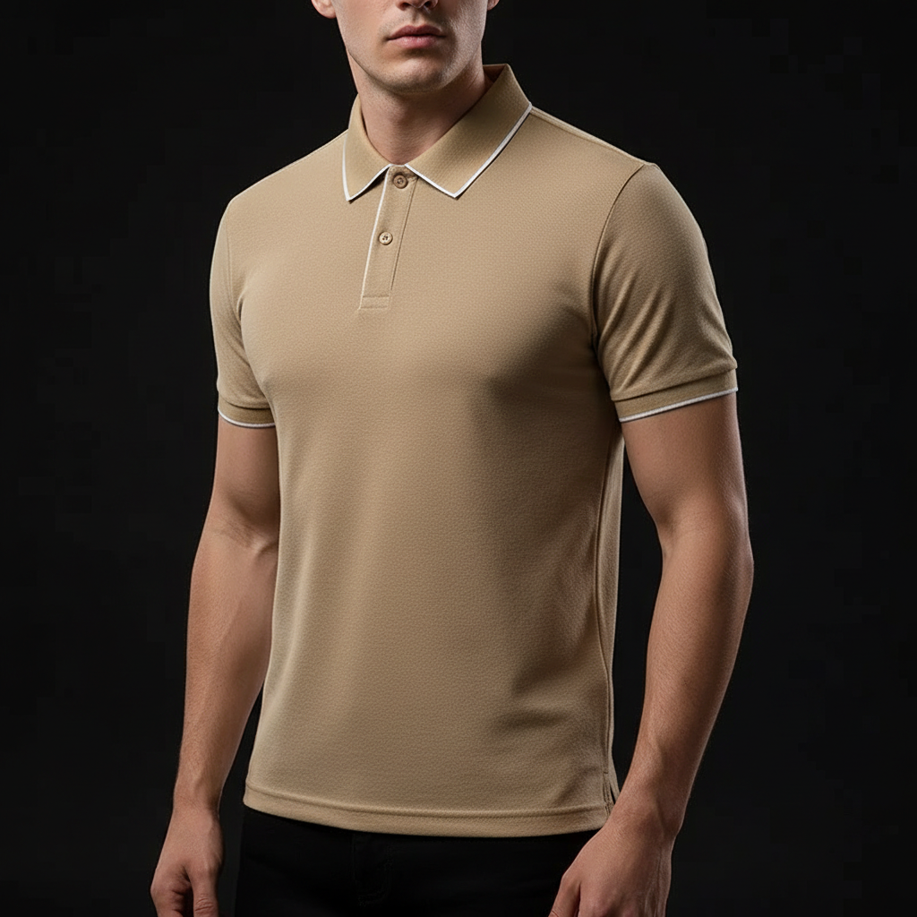 Andrew | Men’s Lightweight Knit Polo Shirt