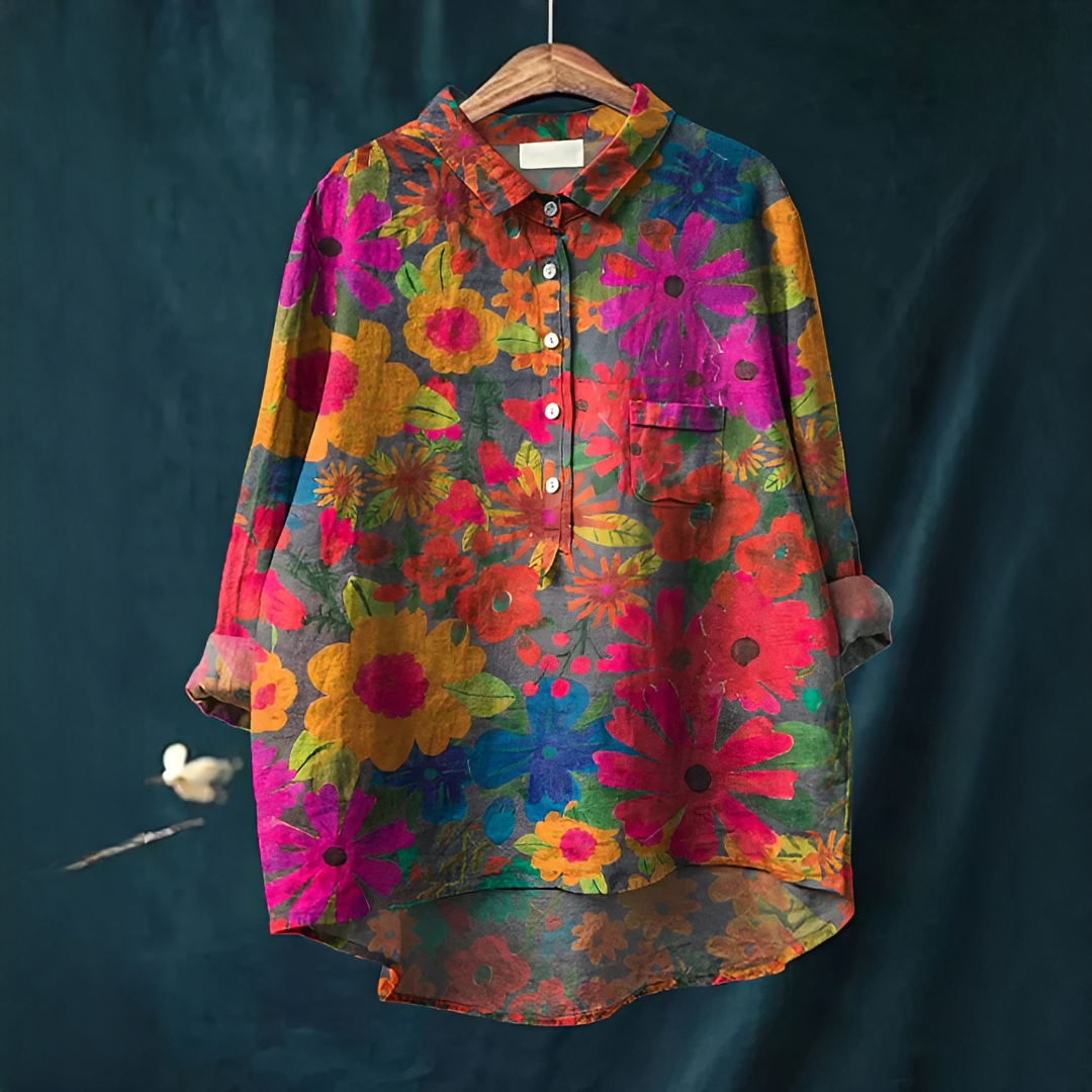 Women’s Floral Pattern Blouse