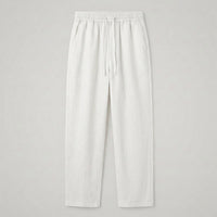Alexander | Cropped Linen Drawstring Pants