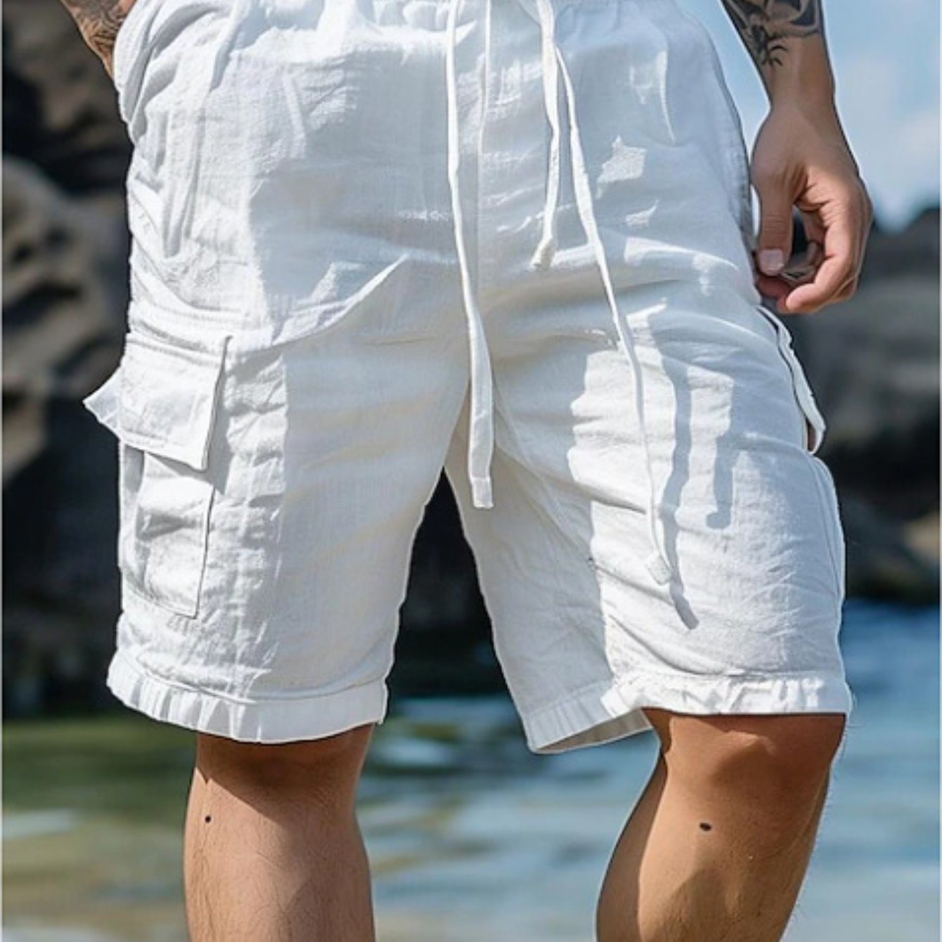 Men’s Lightweight Cotton Summer Shorts – Stay Cool and Confident All Day