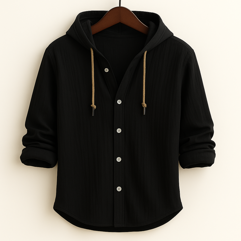 Zane | Hooded Shirt Jacket