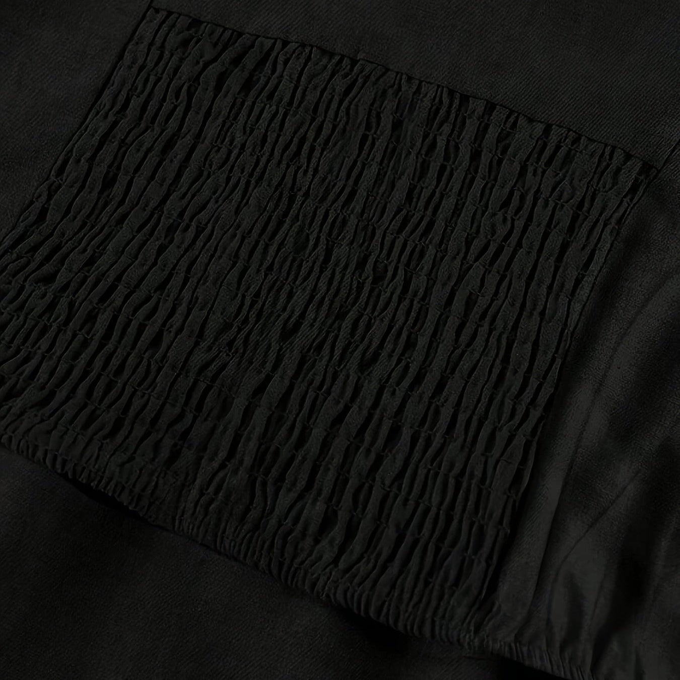 | Lightweight Linen Strapless Long Dress Smooth Texture Casual Solid Color