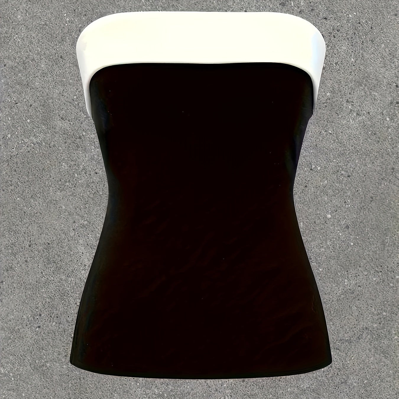 Colorblock Split Bandeau Tube Top