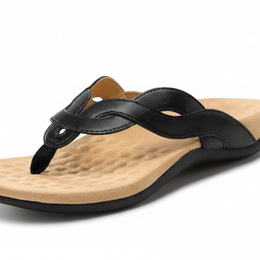 Women’s Orthopedic Arch Support Sandals Comfortable Thong Flats