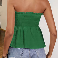 Backless Elegant Strapless Tube Top