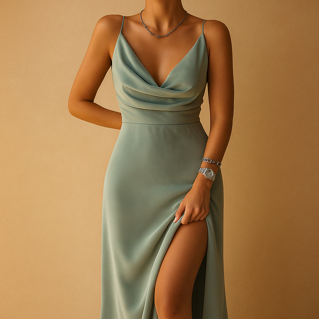 Women’s Sophisticated Feminine Maxi Dress