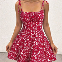 Feminine Floral Slip Dress with Easy Fit