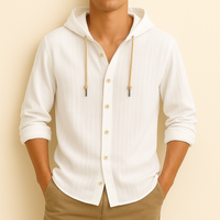 Zane | Hooded Shirt Jacket