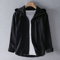 | Linen Tailored Relaxed Hoodie