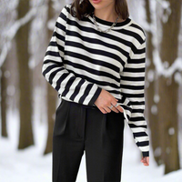 Women’s Striped Long Sleeve Top
