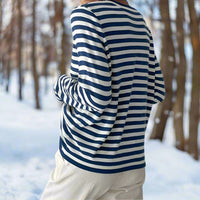 Women’s Striped Long Sleeve Top
